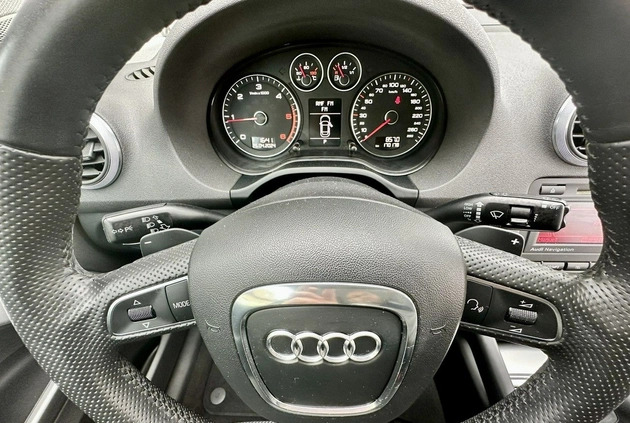 Audi A3 cena 28900 przebieg: 170178, rok produkcji 2009 z Kolno małe 232